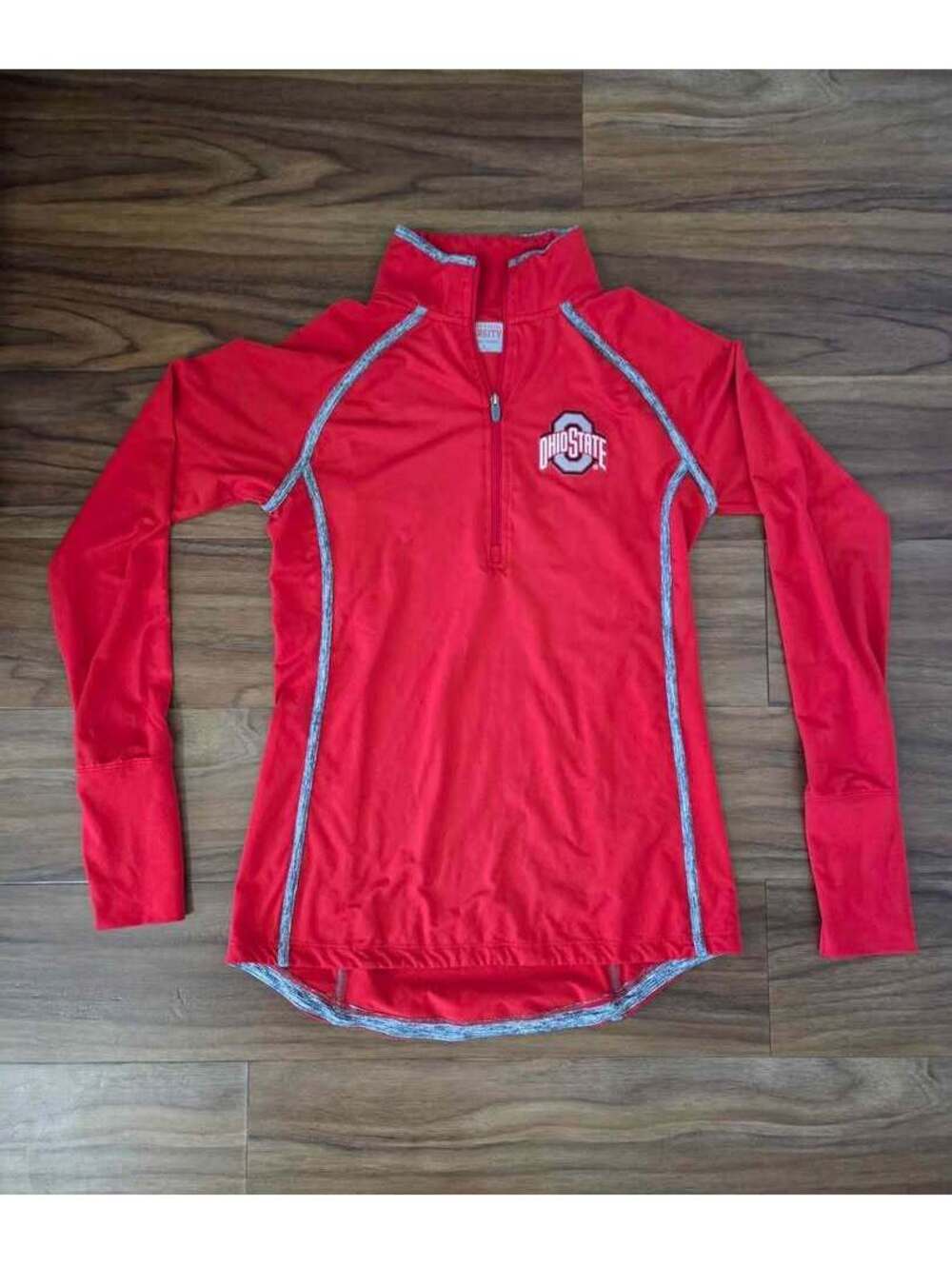 Women's Ohio State Long Sleeve Dri Fit top Size Small Red